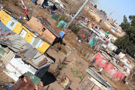 Shacks in sOWETO