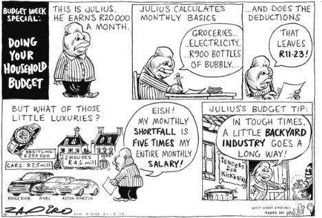 Zapiro on Malema