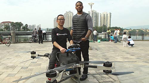 Reggie Yates in China