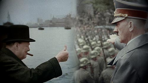 Hitler and Churchill: The Eagle and the Lion